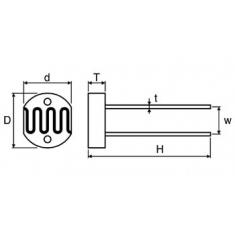 PHOTORESISTANCE (LDR) 20-50K