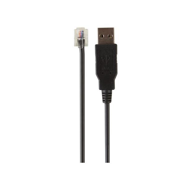 CÄBLE USB/RJ11 DE RECHANGE POUR MML16CN-MML16R-MML24CN-MML24R-MML30G - VEL-MMLXXX/USBC