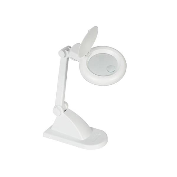 LAMPE-LOUPE 3 + 12 DIOPTRIES - 12W - BLANC - VEL-VTLAMP8