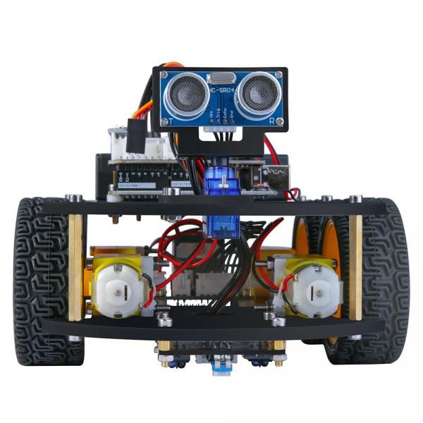  Elegoo UNO Project Smart Robot Car Kit V 3.0 avec UNO R3, module de suivi de ligne, capteur à ultra - SMART ROBOT