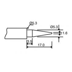 PANNE DE RECHANGE POINTE 1 POUR VTSSC10N-20N-30N