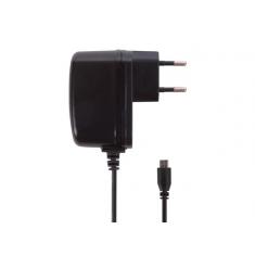 CHARGEUR COMPACT AVEC CONNEXION MICRO-USB - 5 VCC - 2.5 A MAX. - 12.5 W - NOIR