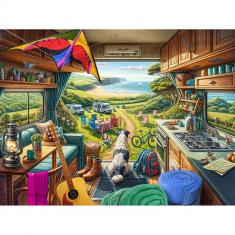 Puzzle 550 pieces : Camper Van  