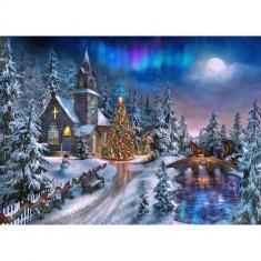 Puzzle 1000 pieces : Christmas Night 