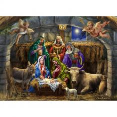 Puzzle 1000 pieces : In the Manger 