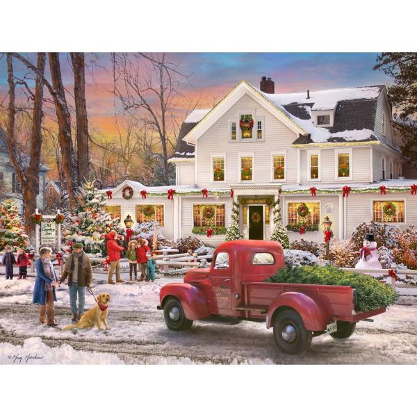 Puzzle 550 piezas: La posada en Navidad - VC1209