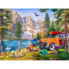 Puzzle 550 pieces : Lake Moraine  