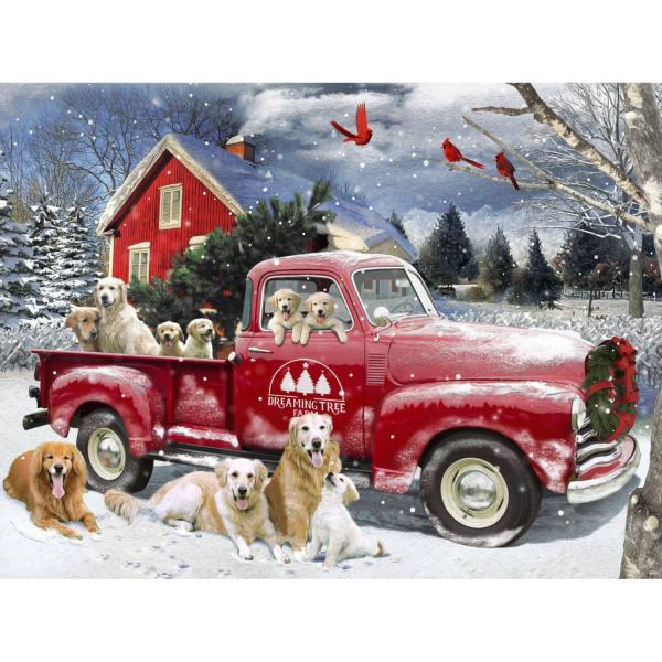 Puzzle 550 pieces : Holiday Helpers  - VC1278