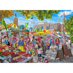 Puzzle 1000 pièces : Marché d'été