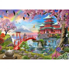 Puzzle 1000 pièces : Jardin zen