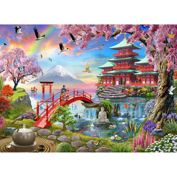 Puzzle 1000 pièces : Jardin zen - VC1289