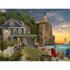 Puzzle 550 pieces : Beachside Lighthouse 