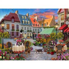 Puzzle 550 piezas: Plaza del pueblo