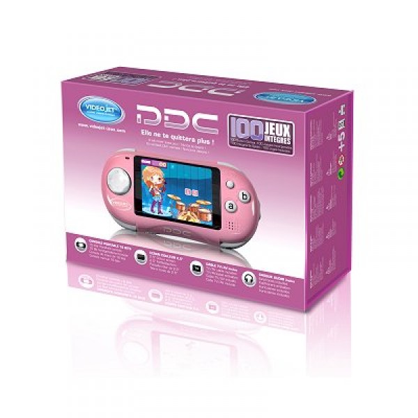 Console PDC 100 jeux rose Jeux et jouets VideoJet Avenue des Jeux