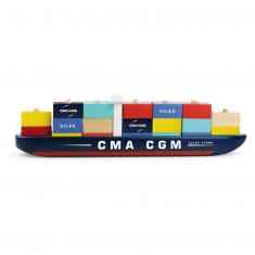 Stacking toy: Jules Verne Container Ship