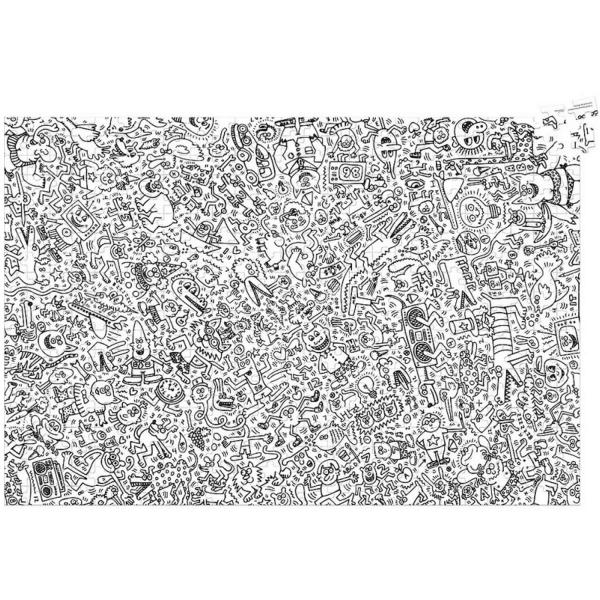 500 piece puzzle: Keith Haring - Vilac-9223