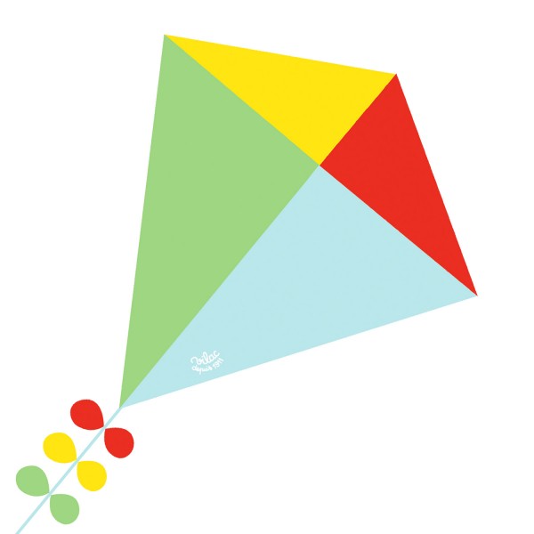 Diamond kite: Blue, green, red and yellow - Vilac-2956B