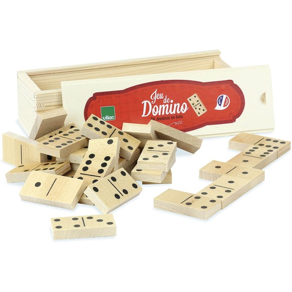 Dominospiel aus Holz - Vilac-6058