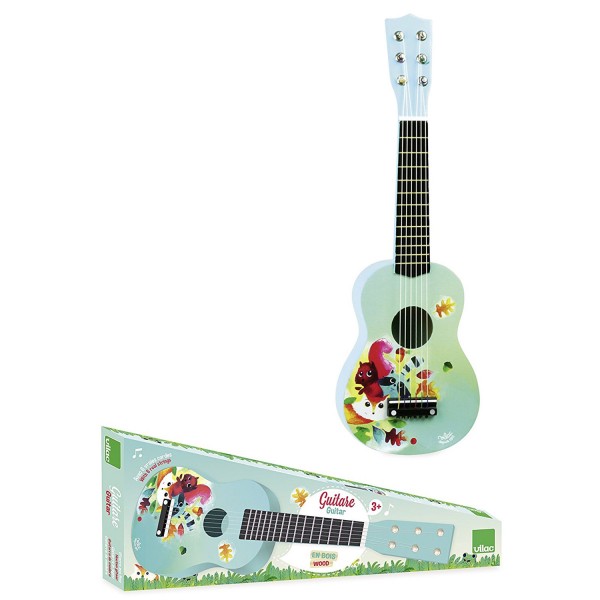 Guitare en bois - Thème Forêt - Vilac-8349