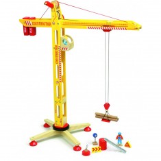 Large wooden crane