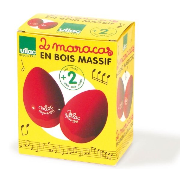 Maracas Oeufs Jeux et jouets Vilac Avenue des Jeux