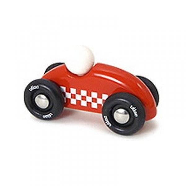 Mini véhicule de rallye checkers : Rouge - Vilac-2282R