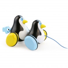 Nachziehspielzeug: Hans & Knut, die beiden Pinguine