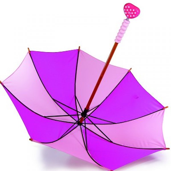 Parapluie Coeur rose foncé : 70 cm - Vilac-4442RF