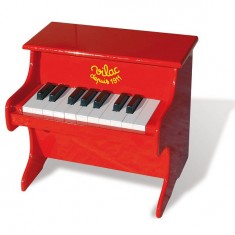 Piano de madera lacada