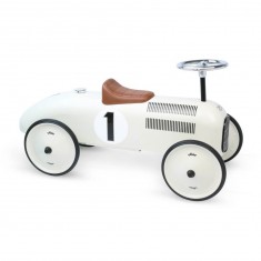 Porteur Voiture en métal : Blanc