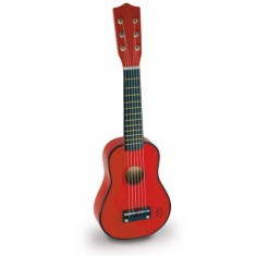 red guitar