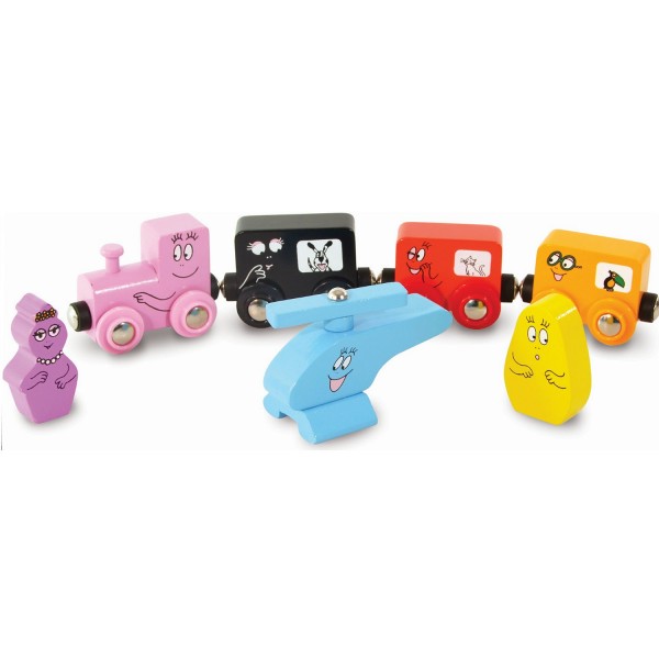 Train Barbapapa et ses accessoires - Vilac-5838