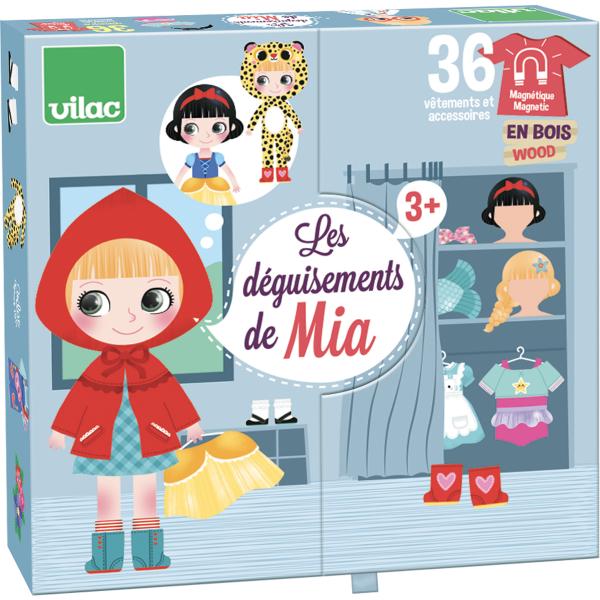 Magnetic game: Mia's disguises - Vilac-2802
