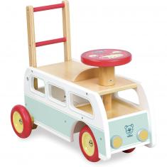 2 in 1 wooden carrier minibus