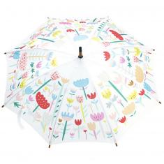 Pink flower umbrella: Suzy Ultman