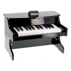 Piano électronique en bois - Noir