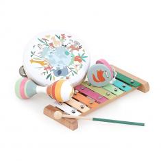 Kit D'Instruments De Percussion 11 Pièces Pour Enfants - Set Musical Coloré Et Éducatif