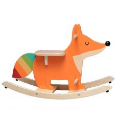 Wooden rocking fox - Andy Westface