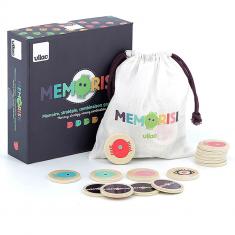 Jeu de mémoire en bois : Mémorisk