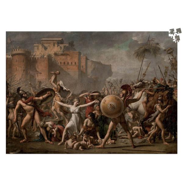 1000-teiliges Puzzle: Die Sabinerinnen – Louvre-Museum - Vilac-9501