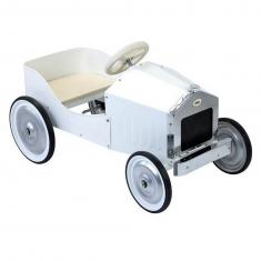 Large ivory pedal car