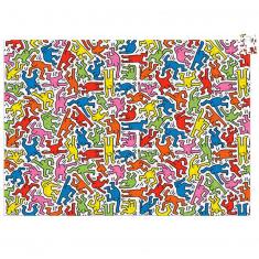 1000 piece puzzle: Keith Haring