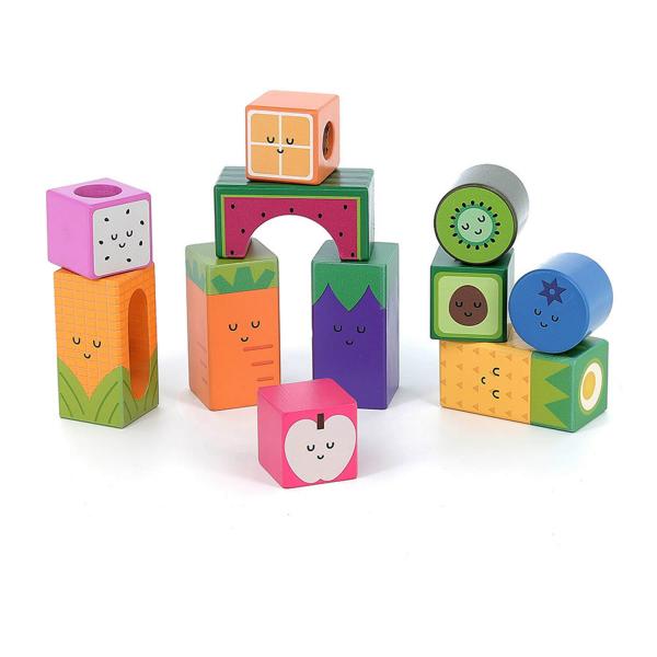 Wooden sound cubes: fruits - Andy Westface - Vilac-7414