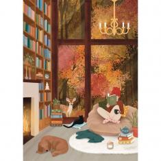 Puzzle 1000 pièces : Bibliothèque de rêves par Tara Younggren