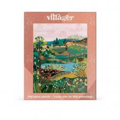 Puzzle 500 pièces : Vallée de l'Okanagan par Anja Jane