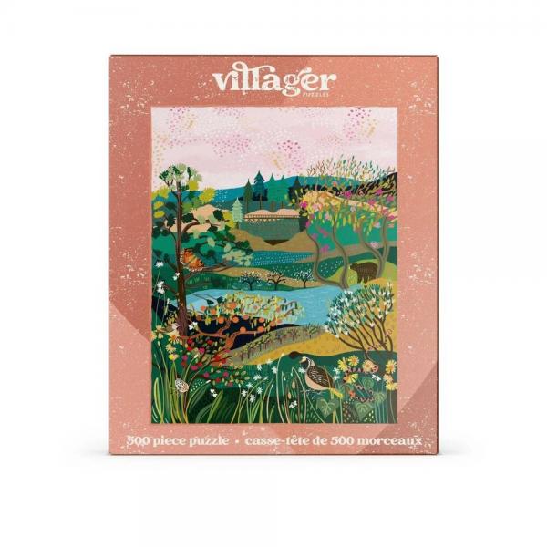 Puzzle 500 pièces : Vallée de l'Okanagan par Anja Jane - Villager-40576