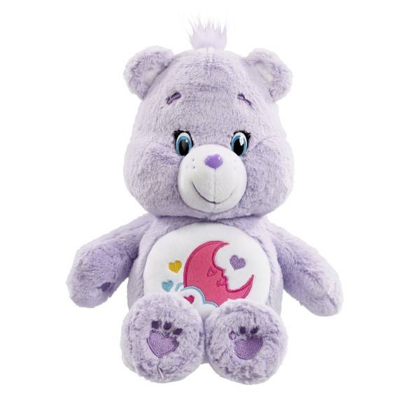 Grande peluche Bisounours + DVD : Toutbeaurêve (parme) - Vivid-JP43491-4300