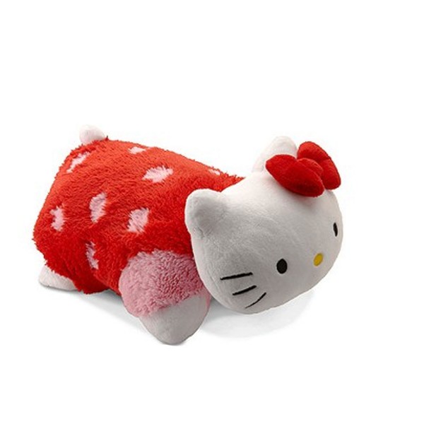 Oreiller Peluche Pillow Pets : Hello Kitty 46 cm - Vivid-QB02724