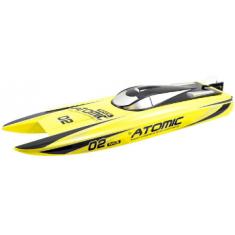 Racent Atomic Brushless 700mm jaune RTS