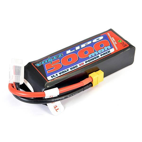 Voltz 5000Mah 11.V 50C Lipo Battery W/Xt60 - VZ0550003SXT60